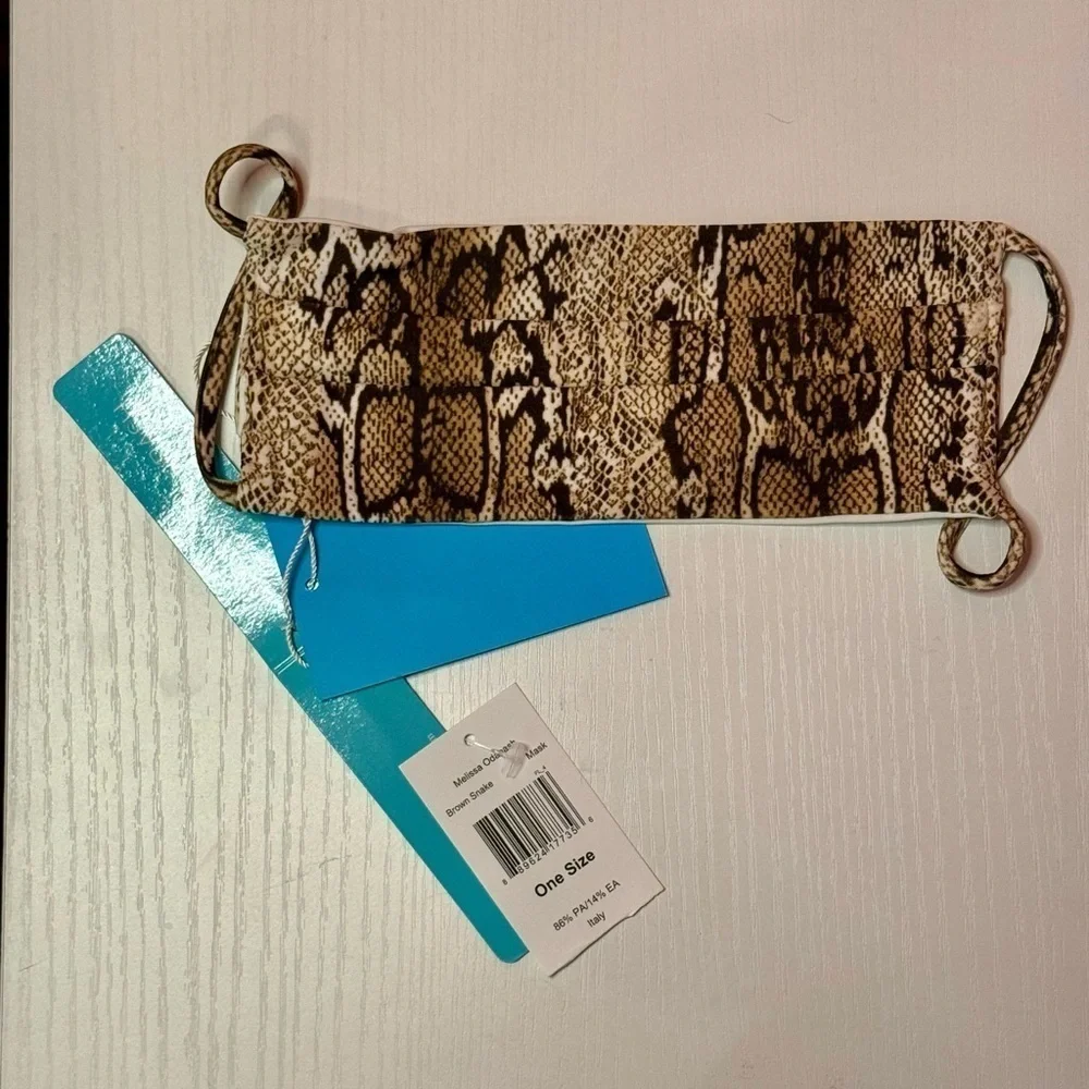 Melissa Odabash Reusable Printed Cloth Mask Face Covering